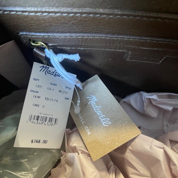 NWT Madewell The Suede Inset Edition Medium Transport Tote - Picture 4 of 9